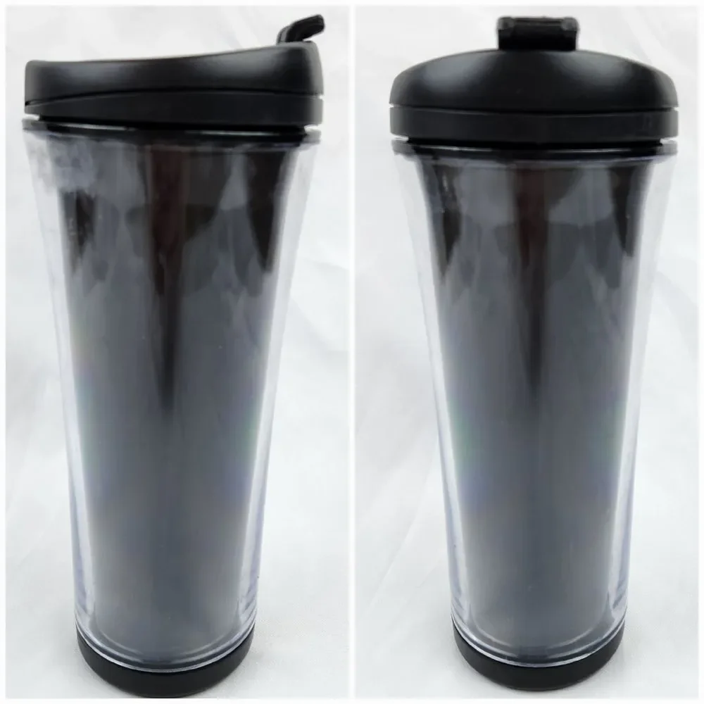 ☕️Starbucks 2007 Black Customizable Create Your Own 16oz Travel Tumbler